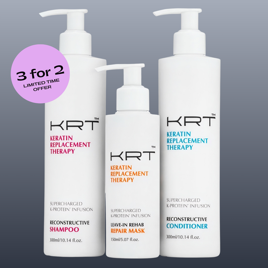 3 for 2 LIMITED-TIME OFFER:  All three KRT essentials for the price of two.